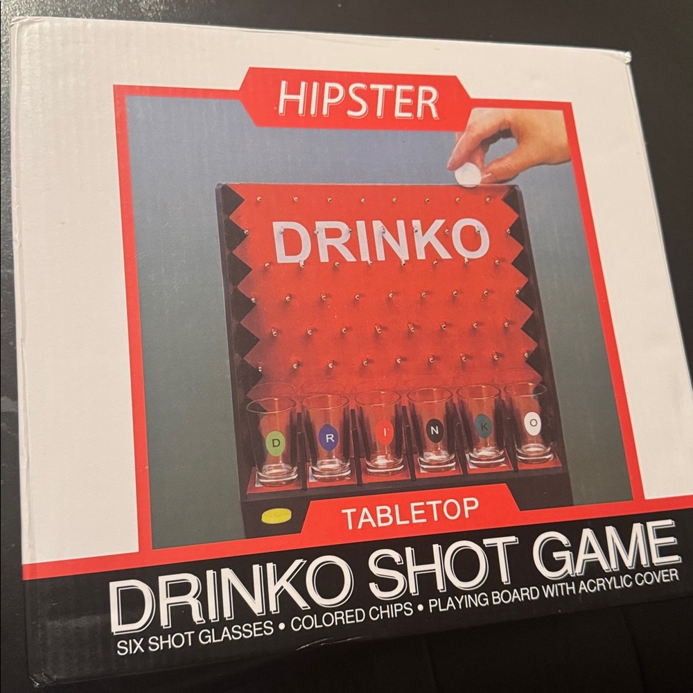 Hipster Drinko Shot Game